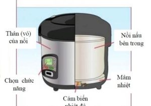 Nồi Cơm Điện Có Mấy Bộ Phận Chính